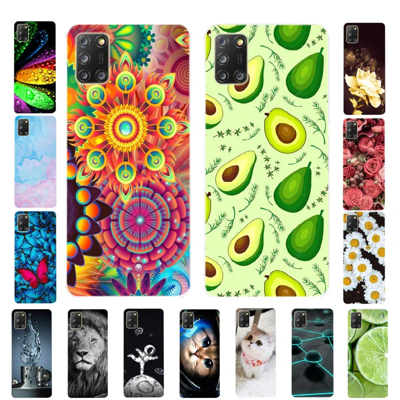 Для Alcatel 3X 2020 чехол силиконовый цветок мягкий для телефона s TPU чехлы 3X2020 крышка -