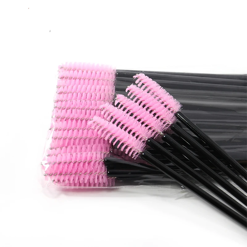 Высококачественная пластиковая мягкая щетка 50 шт./УП. Мини одноразовая кисть для