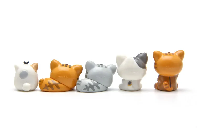 5 шт./Набор Аниме рилаккума Косплей ПВХ кукла Чи Милая домашняя кошка мультяшная