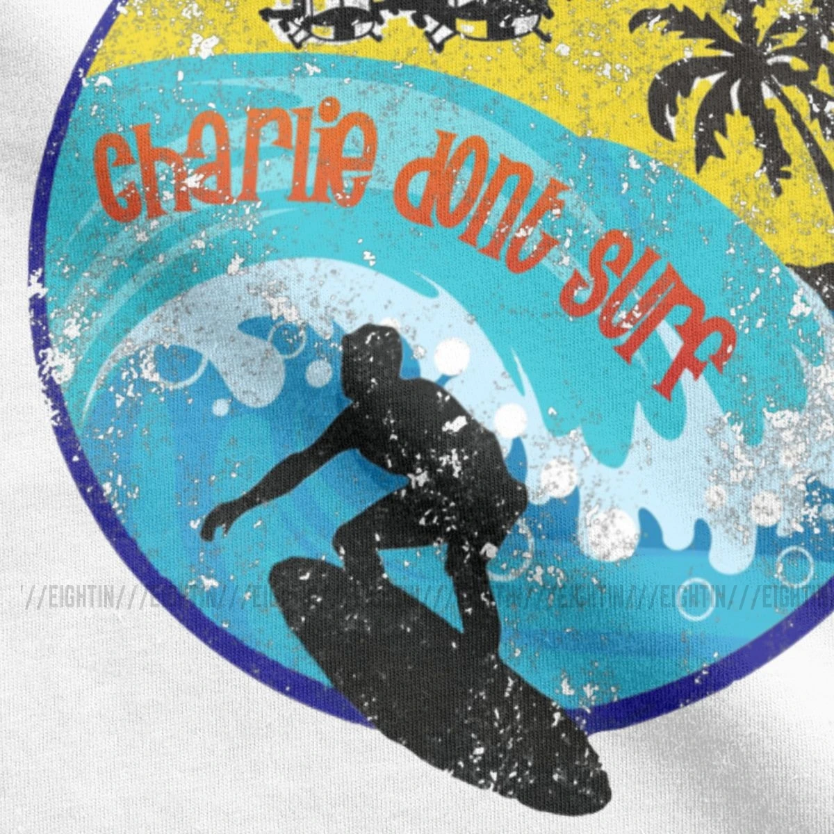 Футболка мужская хлопковая с надписью Apocalypse Now и Don't Surf|Мужские футболки| |