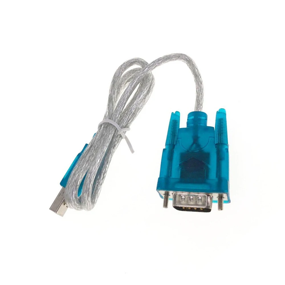 Цифровой коннектор Ch340 Usb к Rs232 последовательный порт 9 Db9 Pins кабель адаптер com