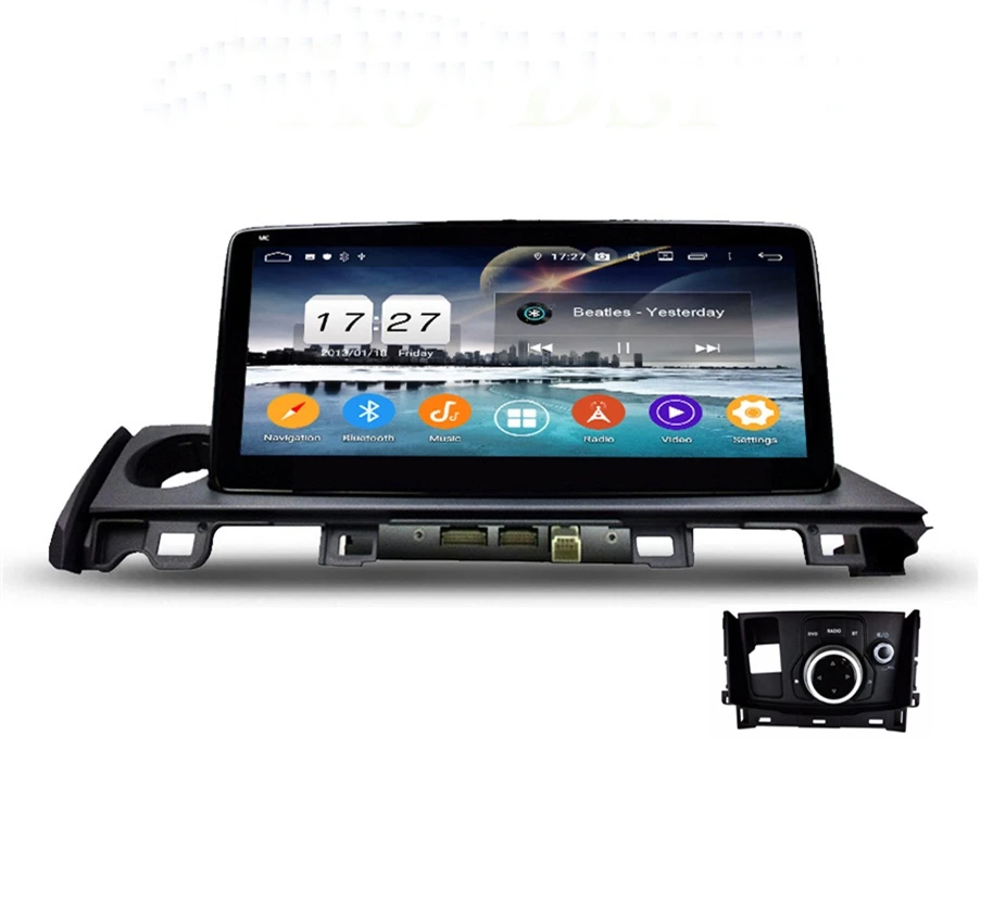 Автомобильный DVD плеер CarPlay и Android PX6 DSP 10 25 дюйма для Mazda 6 2017 2018 стерео радио GPS
