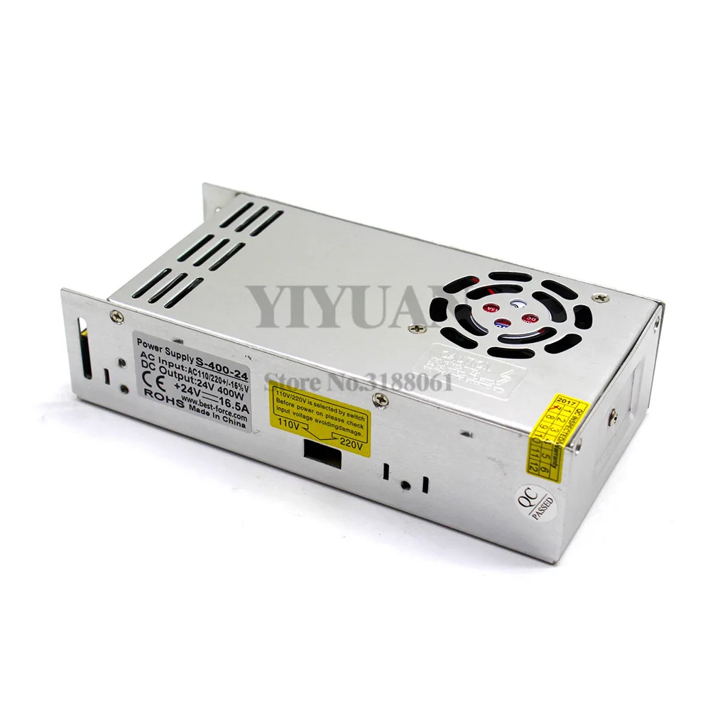 Один источник питания постоянного тока 24 В 400 а 220 Вт трансформатор для