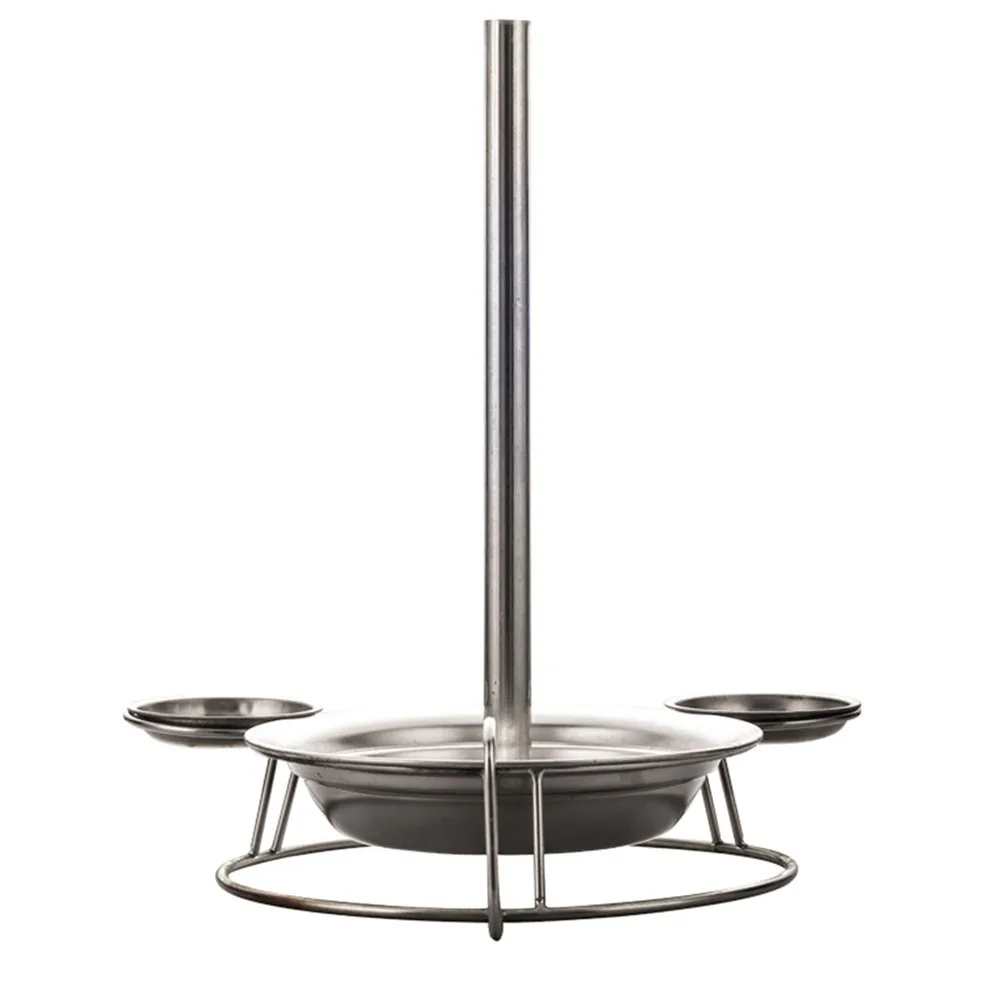 Подставка из нержавеющей стали держатель для кухонной утвари барбекю на