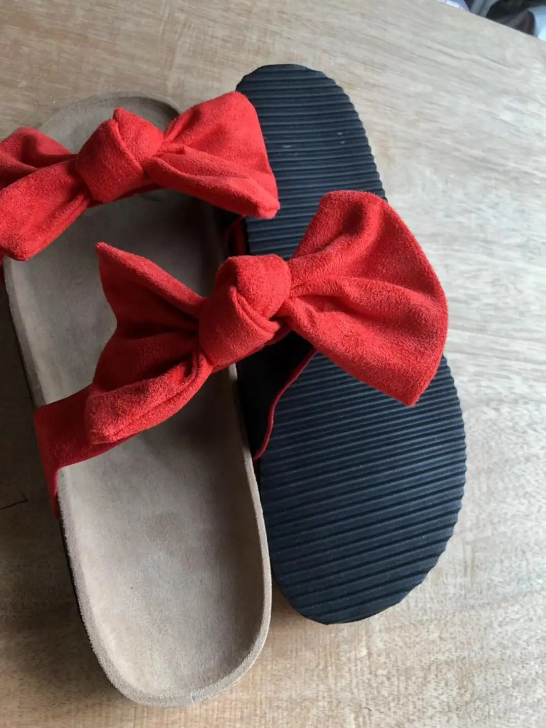 

Summer Slippers Woman Slip On Sandals Bow Flat Hemp Linen Casual Slides Espadrille Shoes Open Toe Platform Sandalias Mujer 2020