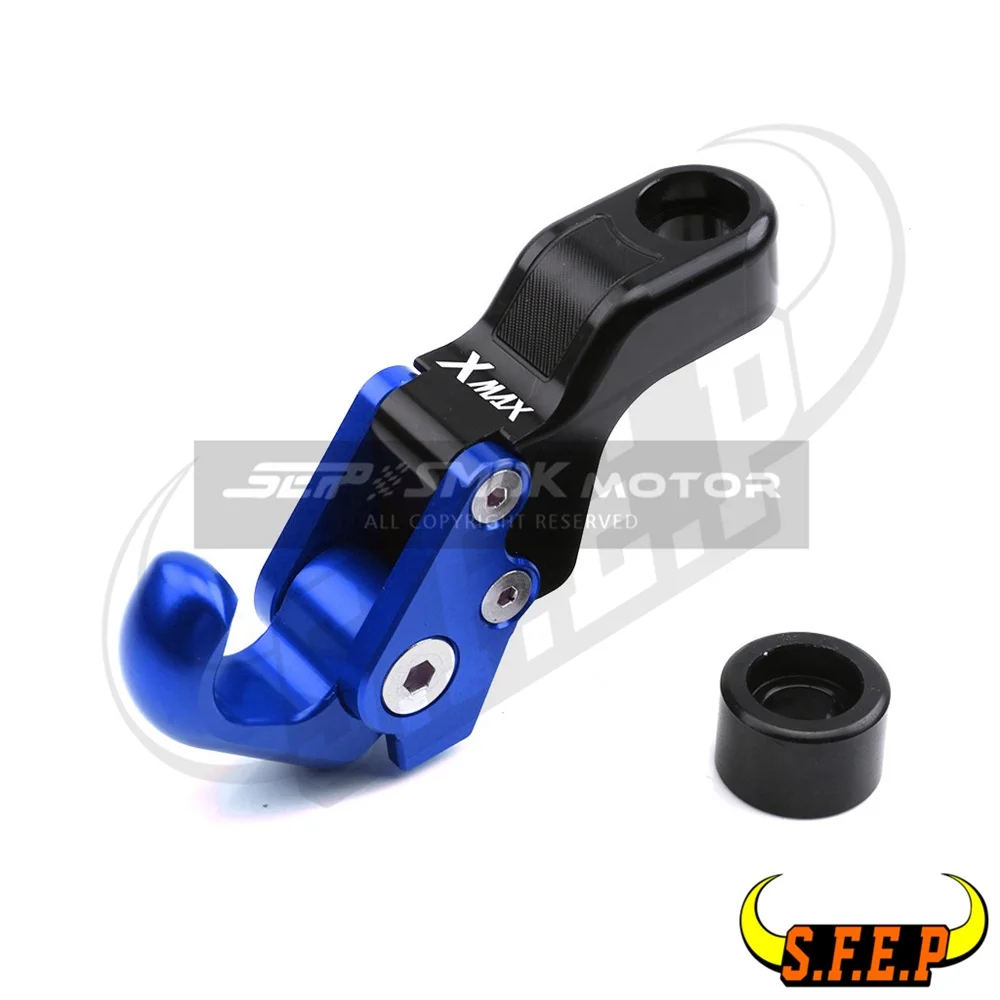 Мотоцикл с ЧПУ Алюминиевый сплав багажные крючки шлем боковое зеркало крюк