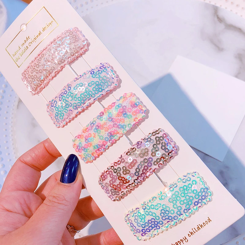 Модное лазерное украшение геометрические украшения для волос женские заколки с