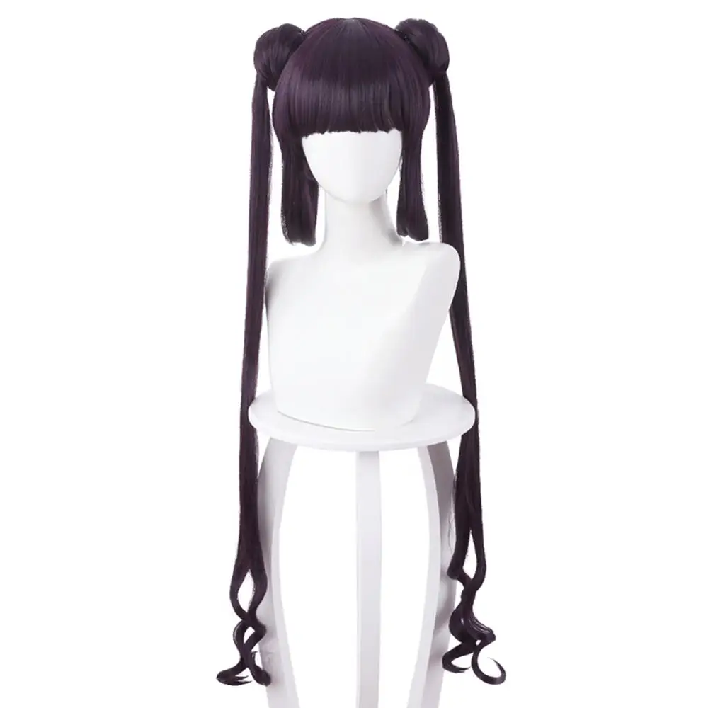 

FGO Fate Grand Order Cosplay The Imperial Concubine Yang Guifei Wig 95cm Black Long Heat Resistant Synthetic Hair Party Wigs