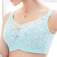 Meizimei sexy vest bras for women lace lingerie underwire floral thin bralette bh brassiere girl summer hot deep V intimate