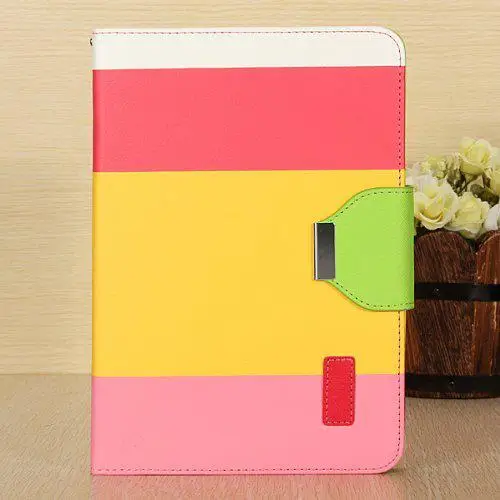 Чехол-книжка для Ipad Mini из искусственной кожи с магнитной застежкой и подставкой -