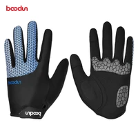 boodun touch screen fabric full finger cycling gloves luvas ciclismo road bike mtb long mittens outdoor sport motorcycling glove