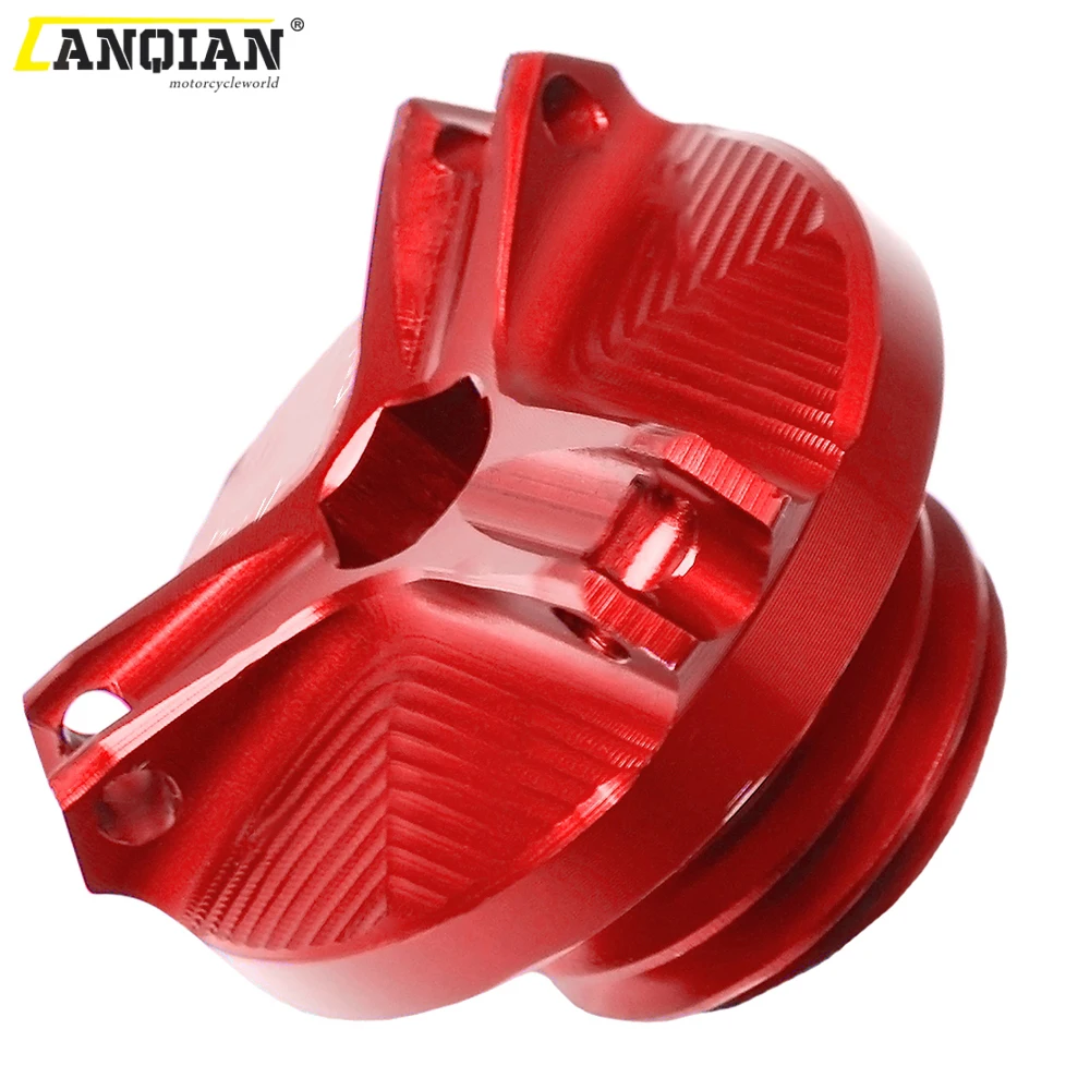 Motorcycle Universal Gas Cap Accessories CNC Engine oil filter cup plug cover for moto Africa twin 2016 Honda CRF1000L Tank | Автомобили и