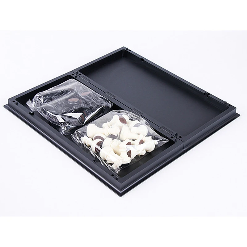 Складные деревянные шахматы новинка магнитная игра для шахматной доски кошелек