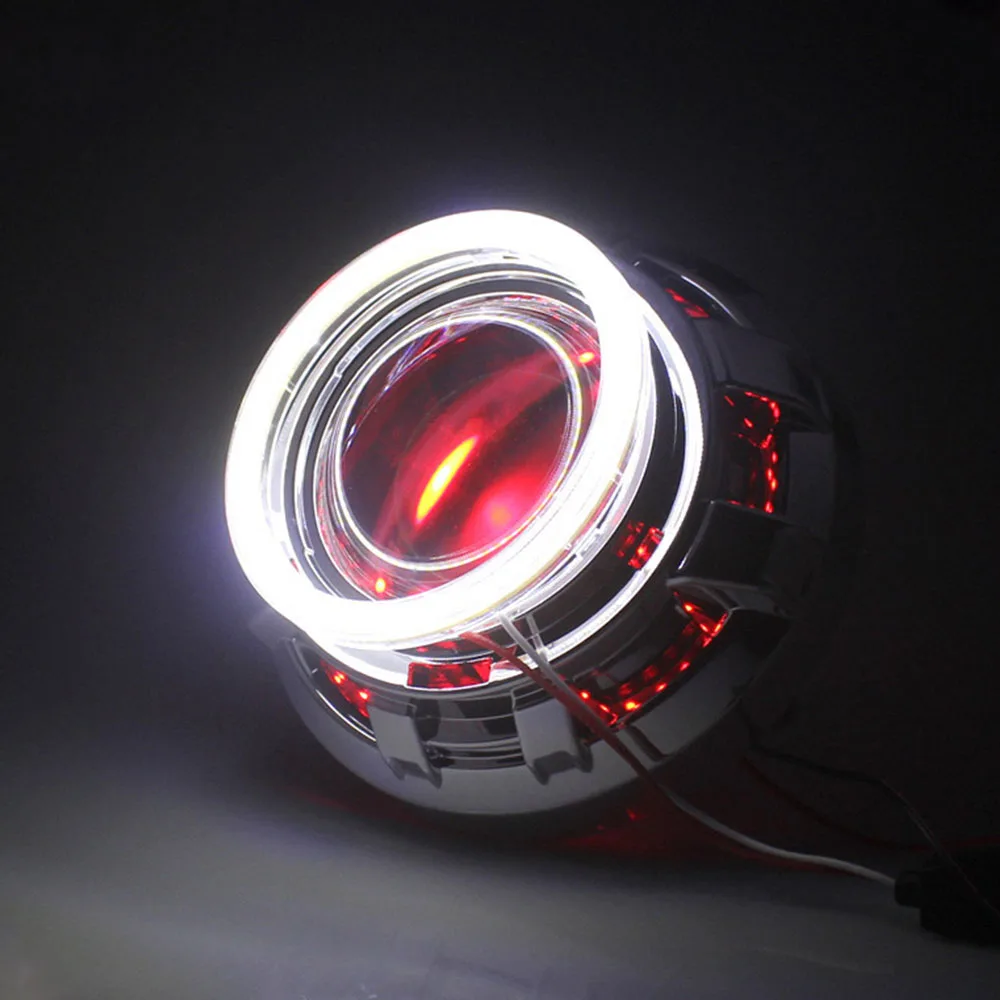 

1 pair Car Angel Eyes Led Car Halo Ring Lights Led Angel Eyes Headlight for Car Auto Moto Moped Scooter Motorcycle DC 12V 3W