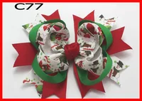 free shipping A group 60pcs christmas inspired hair bows Christmas hair bows santa clause big hair bows snowman headbands