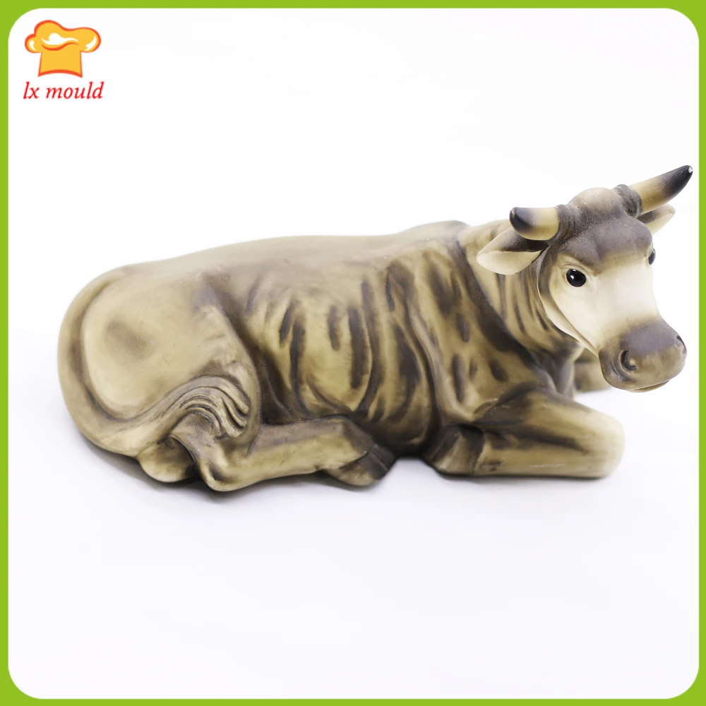 

Новинка 2022, силиконовая форма в виде быка, форма для домашних поделок