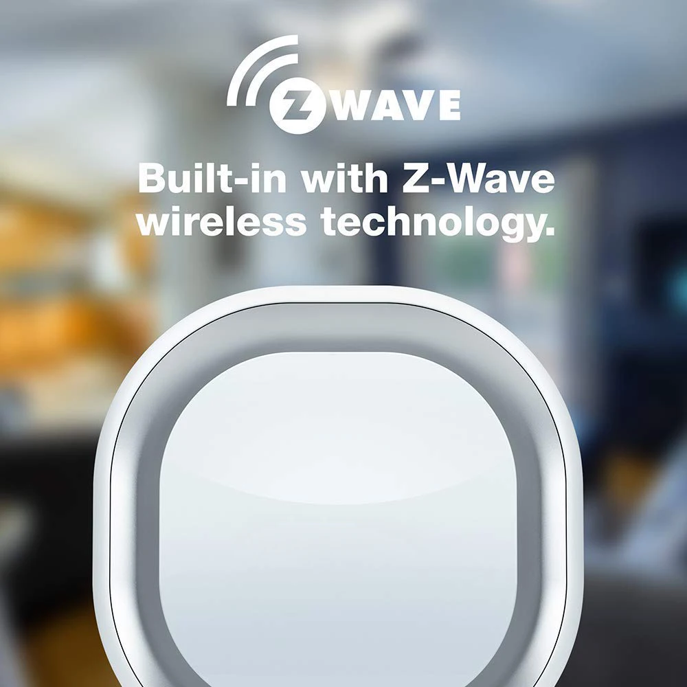 Умный дверной звонок Z Wave Plus для домашней безопасности со светодиодной
