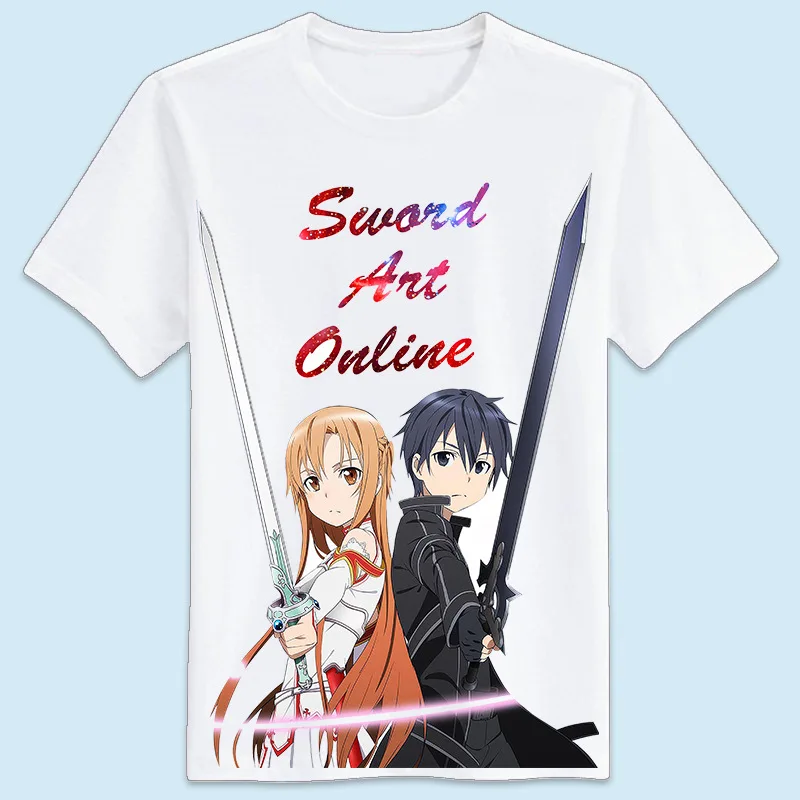 Kirigaya меч Kazuto Art Online японское аниме косплей SAO 3D печать уличная одежда мужская