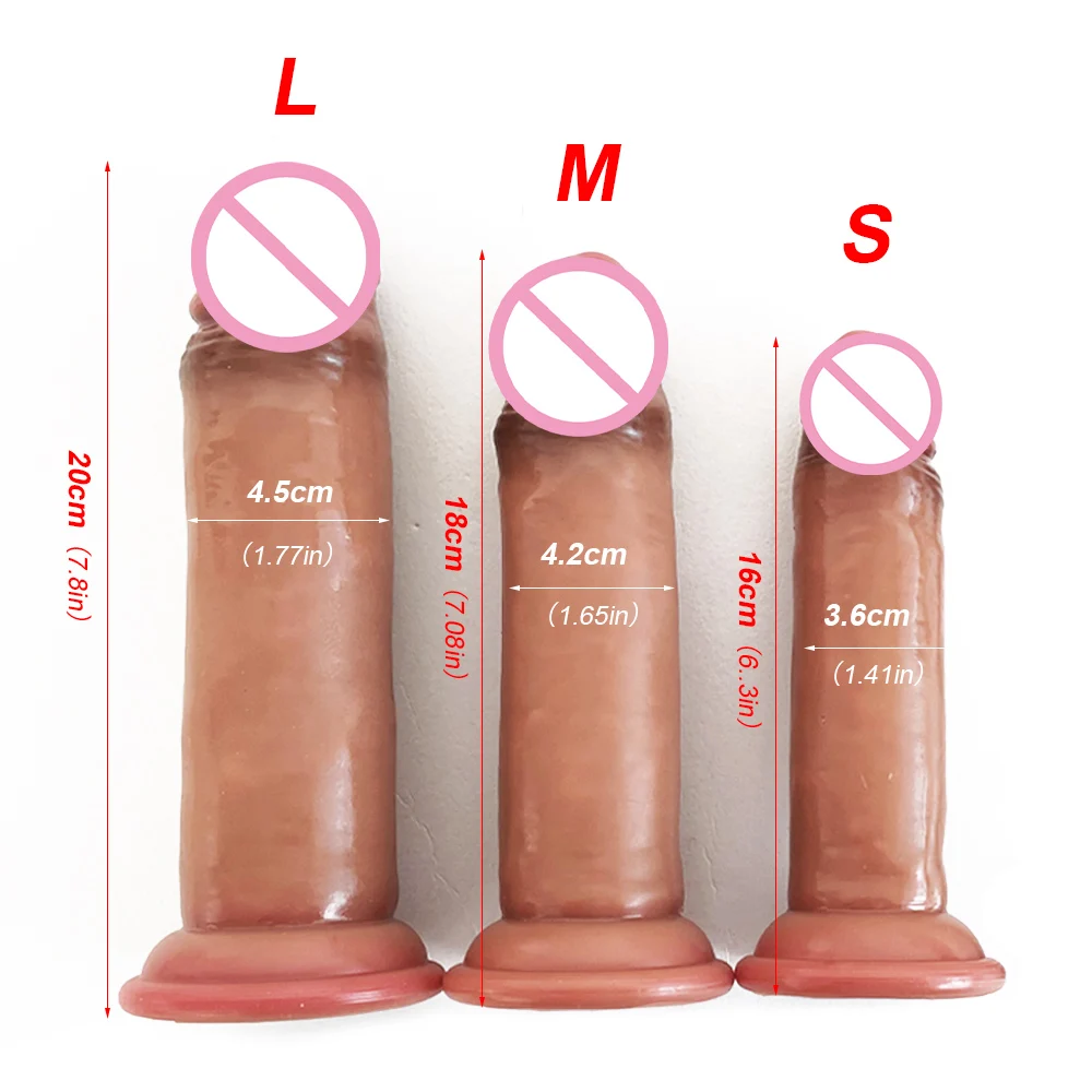 Мягкий как настоящий пенис с ремнем реалистичный фаллоимитатор большой член