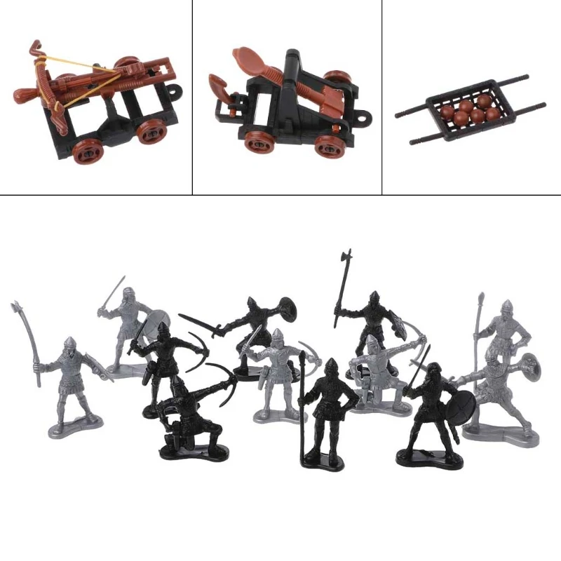 

Игрушечная катапульта, арбалет, солдатики, 14 шт./компл.