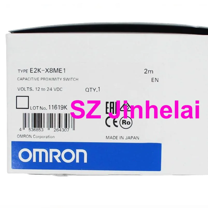 

OMRON E2K-X8ME1 Authentic original CAPACITIVE PROXIMITY SWITCH 2M 12-24VDC