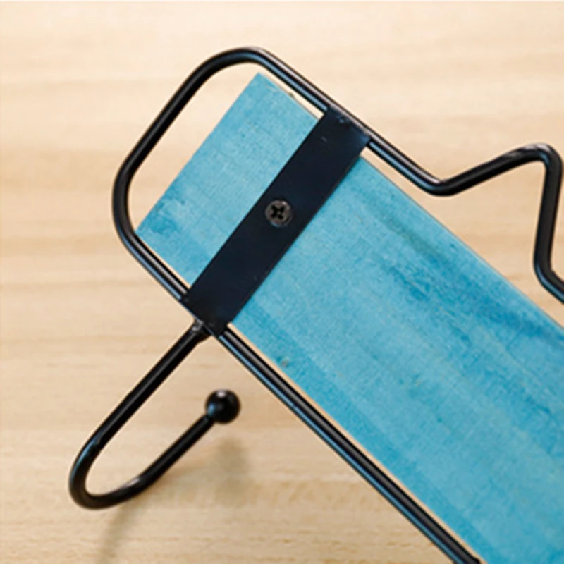 1 шт. милый настенный держатель для ключей с рисунком 3 крючка цепочка хранения