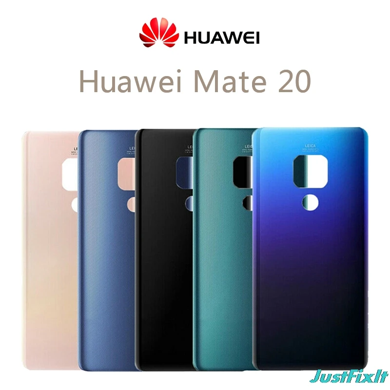 Запасная Оригинальная крышка батареи Задняя стеклянная панель Дверь Корпус