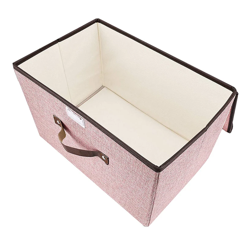 

Складные коробки для хранения, 2 упаковки, коробка для хранения большой емкости из полиэстера, многофункциональные домашние принадлежности...