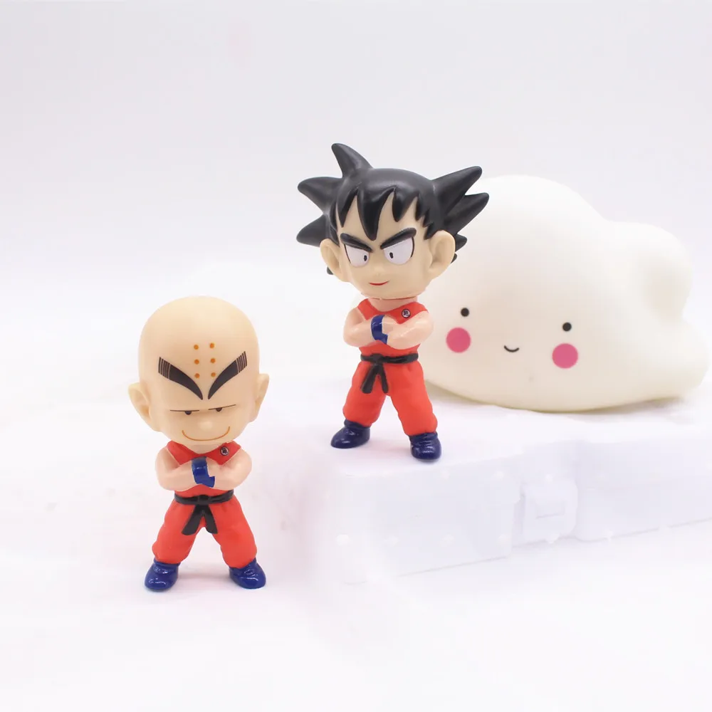 Мультфильм Dragon Ball модель игрушки Wukong Kobayashi анимация ручной работы запеченный