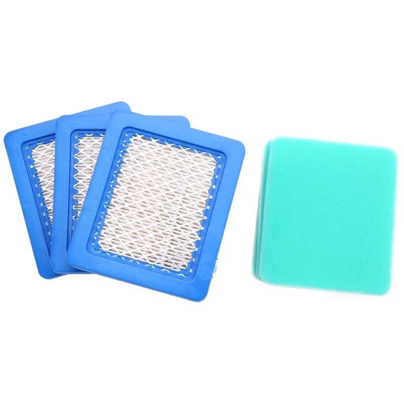 

3 Pack 491588S Air Filter with Pre Filter for Briggs and Stratton 491588 493537 493537S, Toro 20332, Craftsman 33644, Pro Perfor