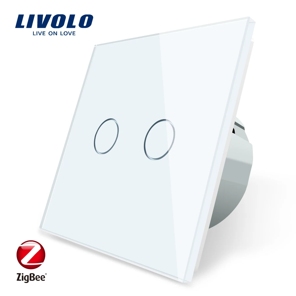 Выключатель Zigbee с приложением Livolo и сенсорным управлением автоматизация дома