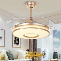 brother ceiling fan light without blade gold lamp remote control modern for home living room 110v 220v