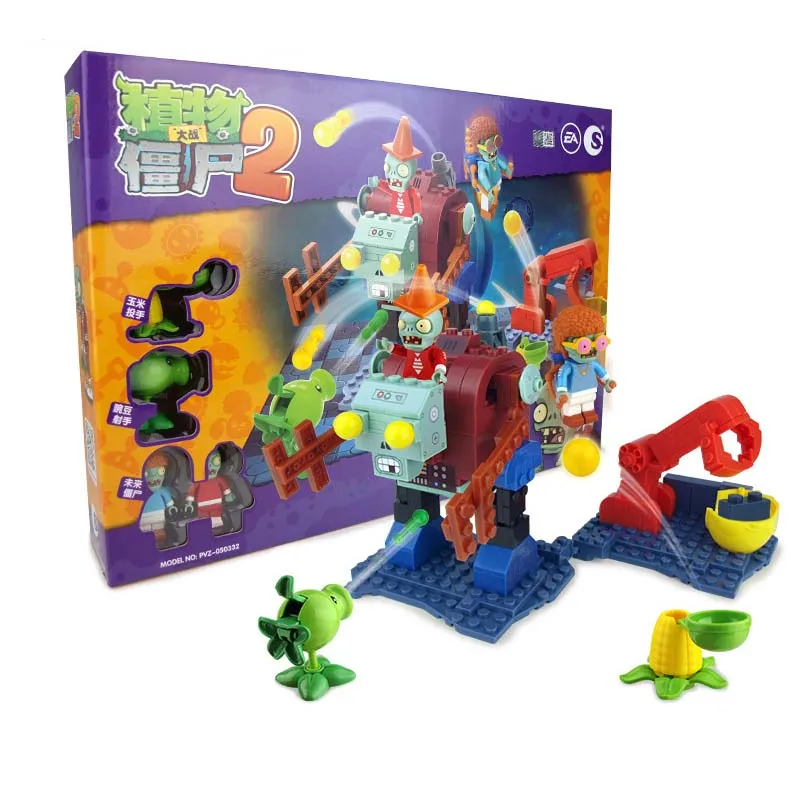 

Plants Vs Zombies Struck Game Building Blocks Set Toys Compatible With Gift For Children Action