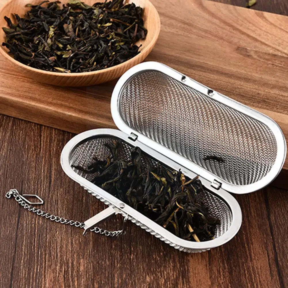 

Reusable Tea Filter Tea Accessories Spice Tea Herbal Filter Steel L2X4