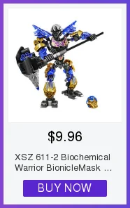BionicleMask светильник XSZ 706-1 детский интеллект Bionicle строительный блок кирпич совместим с 70778 игрушками