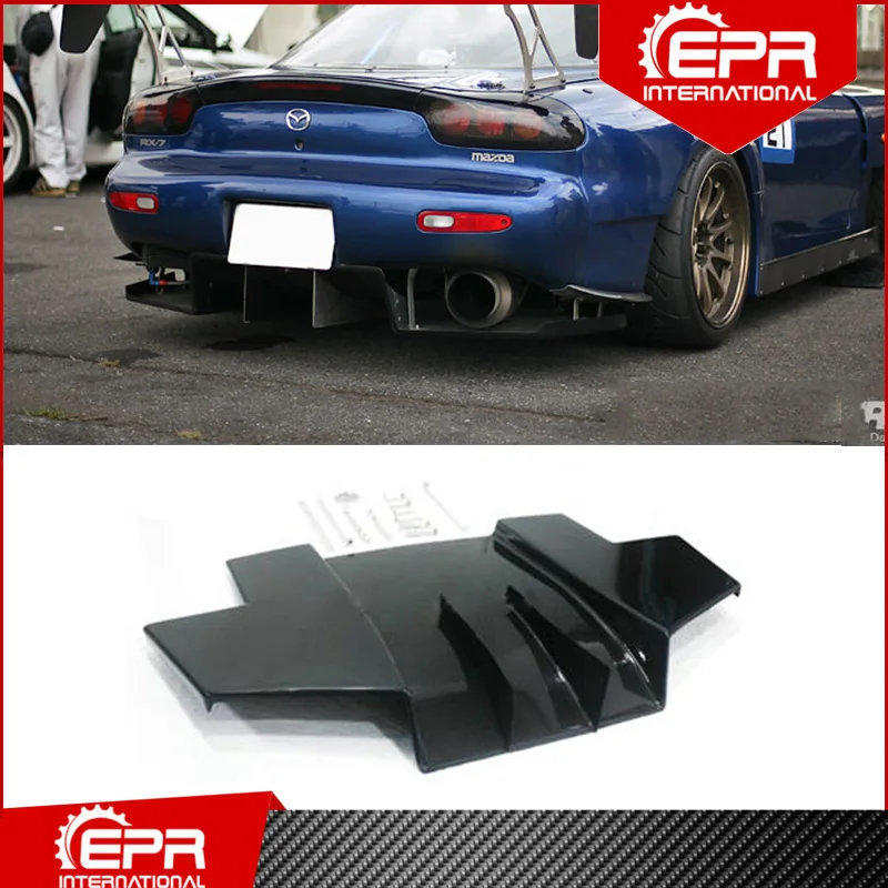 

For RX7 FD3S Garage Kagotani Carbon/Glass Fiber Rear Diffuser Trim FD3S Racing Part Body Kit RX7 Accessories Carbon Diffuser