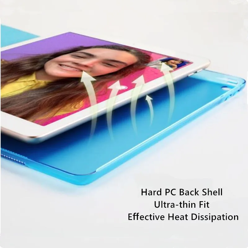 Для нового iPad 10 2 дюймов 7th Gen 2019 чехол тонкий умный трехслойный PU кожаный легкий
