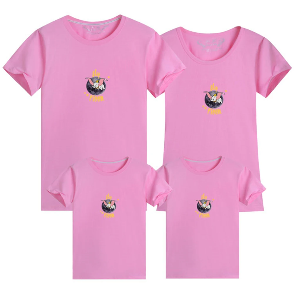 

Женская свободная футболка с коротким рукавом, с рисунком Дамбо