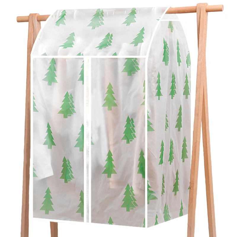 

Clothing Storage Bags Garment Dust Cover Coat Suit Dust Bag Three-dimensional Hanging Organizer Closet Simple Wardrobe Protector