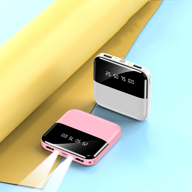 Портативное зарядное устройство USB Type-C 20000 мАч внешний аккумулятор для Xiaomi iPhone с