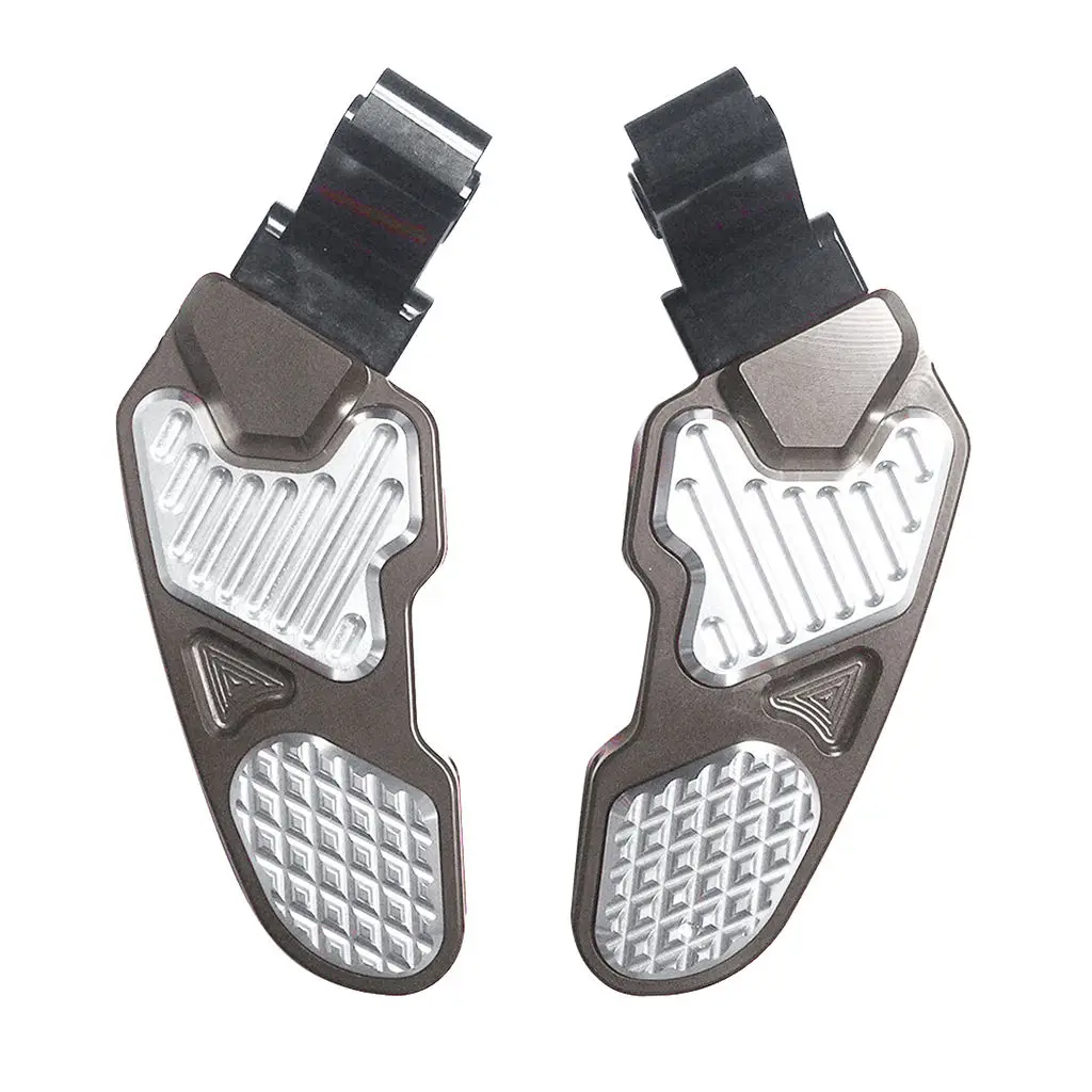 

Heavy Duty Metal Footrest Motorcycles Foot Pegs Compatible with Honda (2Pcs/set)