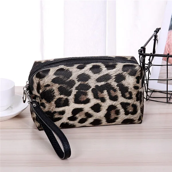 pattern 3 PURDORED, 1 шт., портативная леопардовая косметичка, Женская дорожная косметичка, органайзер, сумки для хранения, neceser de maquillaje, дропшиппинг - Цвет: pattern 3