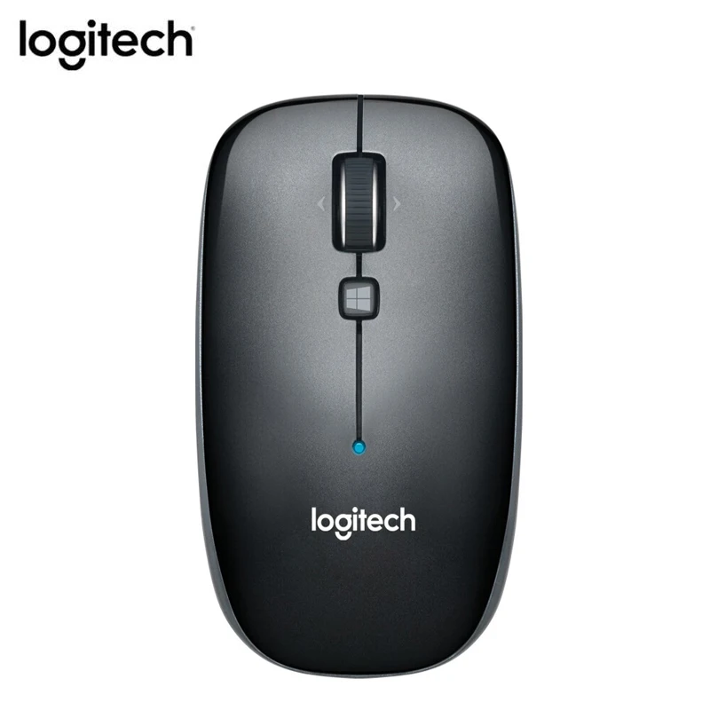 Мышь Logitech M557 Беспроводная с Bluetooth эргономичная мышь 1000 DPI 2 4 ГГц для ПК поддержка