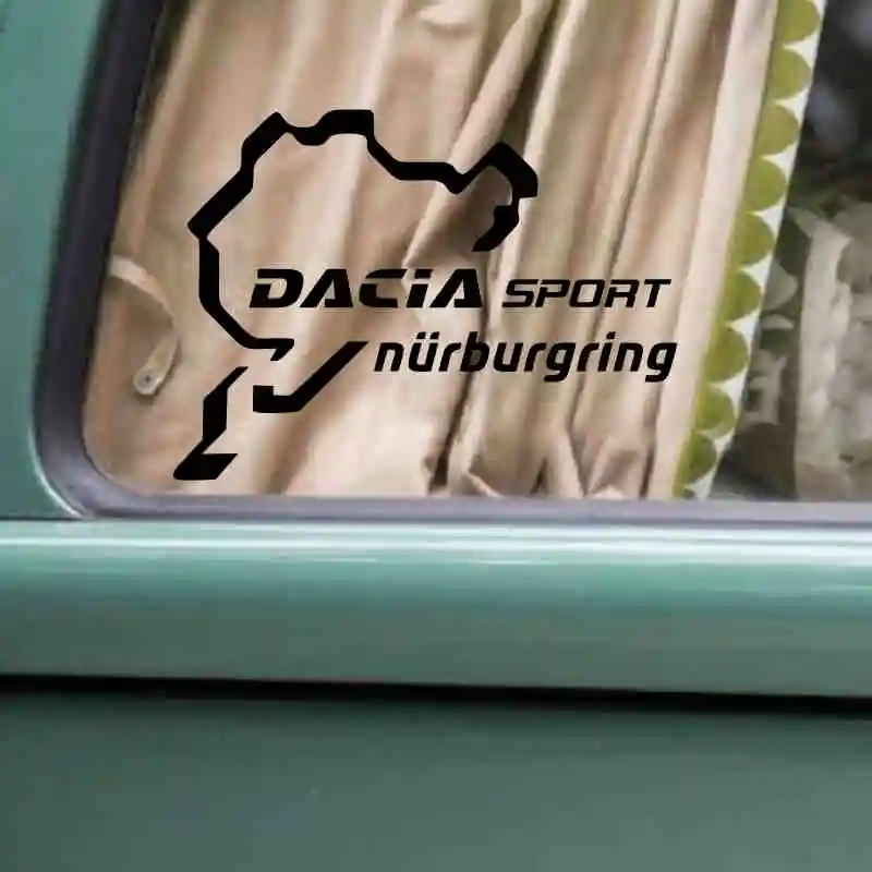 15 см Nurburgring спортивные гоночные окна дверь тела ПВХ наклейка автомобиль Стайлинг