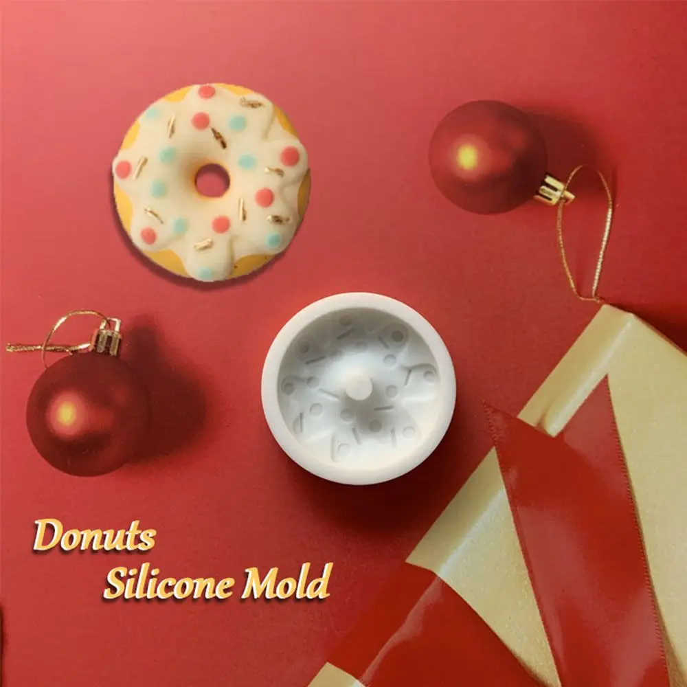 Конфеты из сахара глина шоколад формы для мастики Donut силиконовые Свадебный кекс