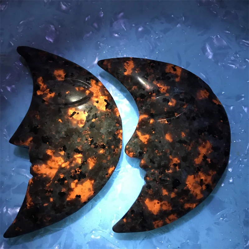 

1 шт., декоративная поделка «Луна и лицо»