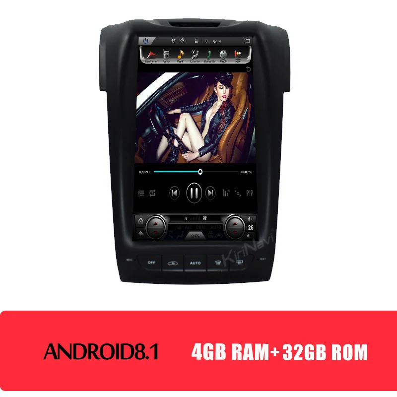 android car radio KiriNavi 11," Android 8,1 автомобильный Радио Мультимедиа gps навигация для Chevrolet S10 Colorado Trailblazer Isuzu D max автомобильный dvd-плеер - Цвет: android car radio