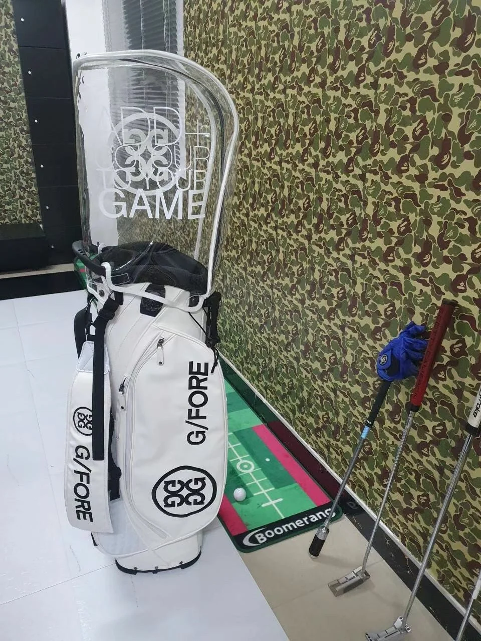 New G4 Golf bag High quality Graffiti clubs staff with two caps | Спорт и развлечения