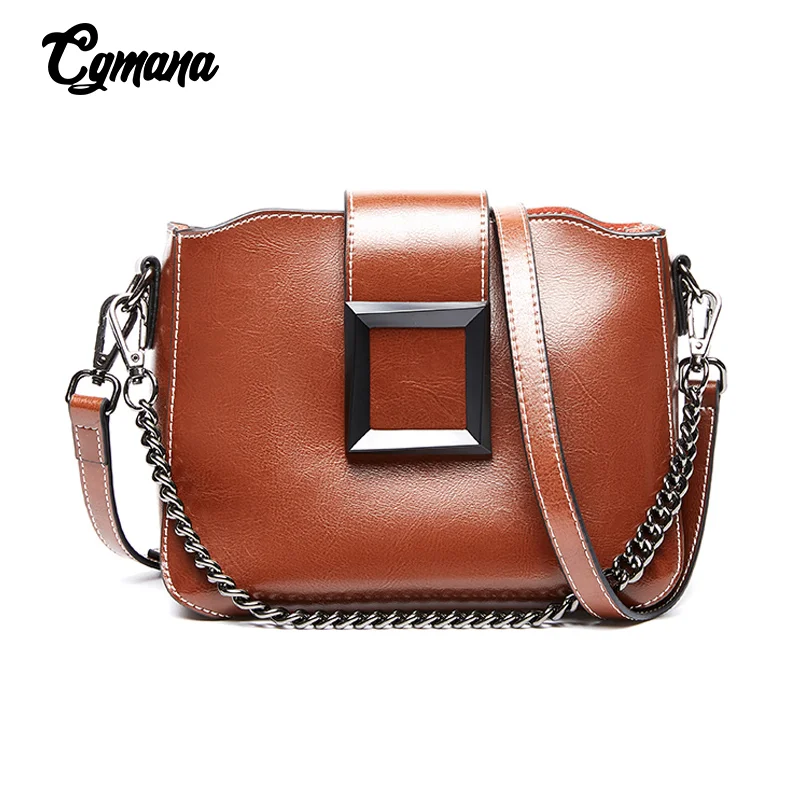 Дамские сумочки из 100% натуральной кожи в стиле ретро женская сумка-мессенджер