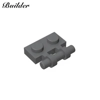 little builder 2540 building blocks moc 1x2 special shaped board with handle on one side model brick parts kids brain game toys